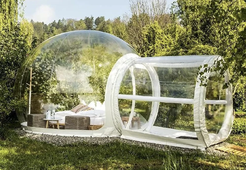 bubble tent picnic